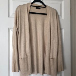 Tan cardigan